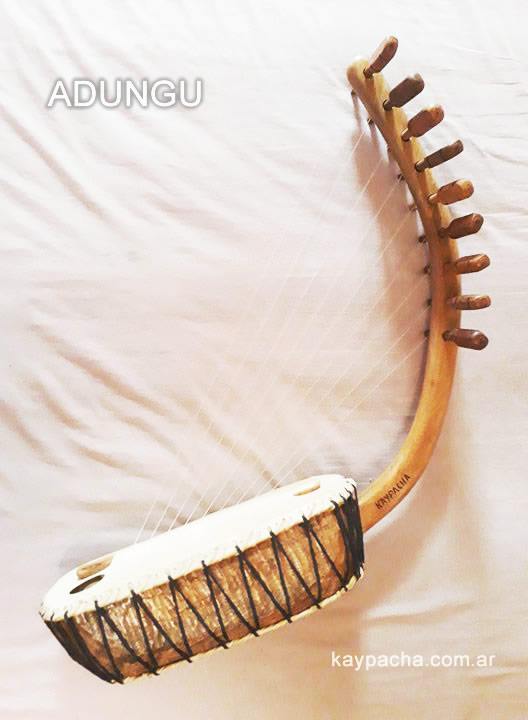 aeropuerto Arco iris Extremadamente importante ADUNGU arpa arqueada | Instrumento de cuerda Africano | Kaypacha