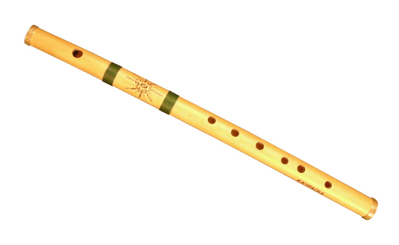 Nirvana-Class 13 Inch Traditional Wooden Flute Indian Musical Instrument Bansuri 