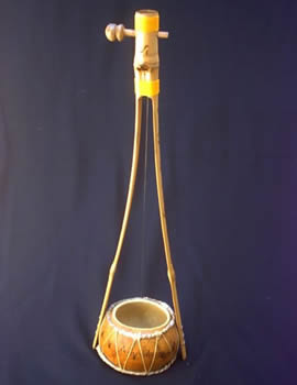 GOPICHAND instrumento de una sola cuerda EKTARA de India