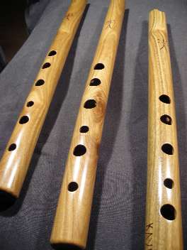 Quena made of PALO SANTO or Rosewood
